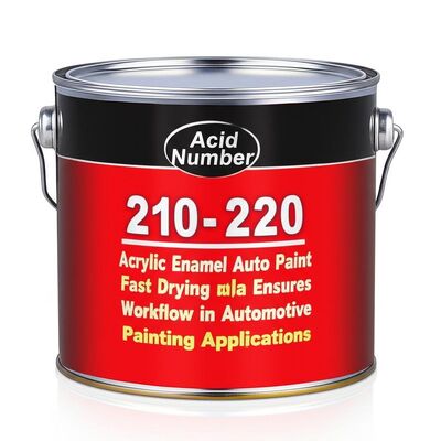 İyi bir fiyat. Acid Number 210-220 Acrylic Enamel Auto Paint Fast Drying Formula Ensures Workflow in Automotive Painting Applications çevrimiçi